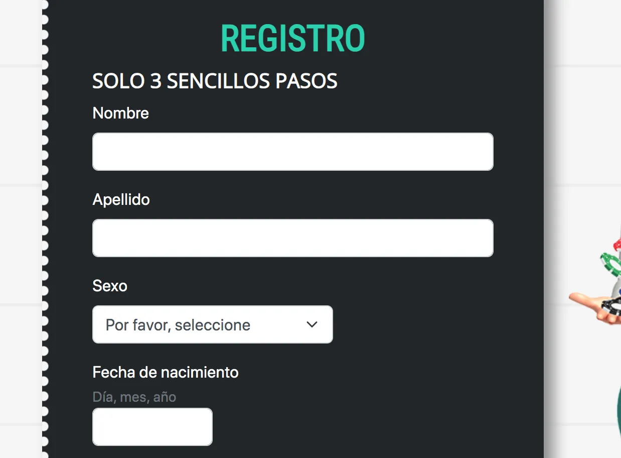 Para jugar, regístrate en el casino online Registro Gate777