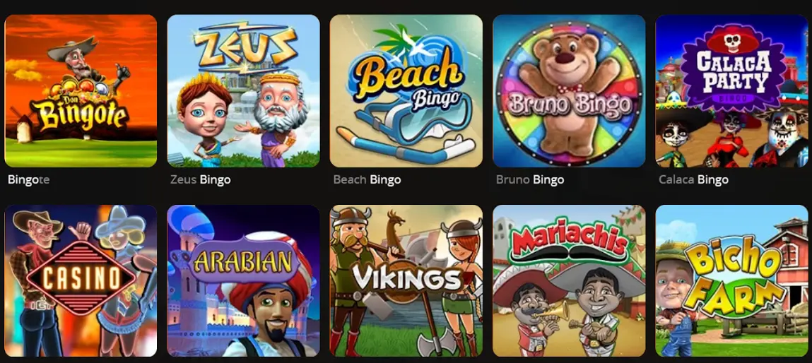Variedad de bingo en Betsson casino Bingo casinos online betsson