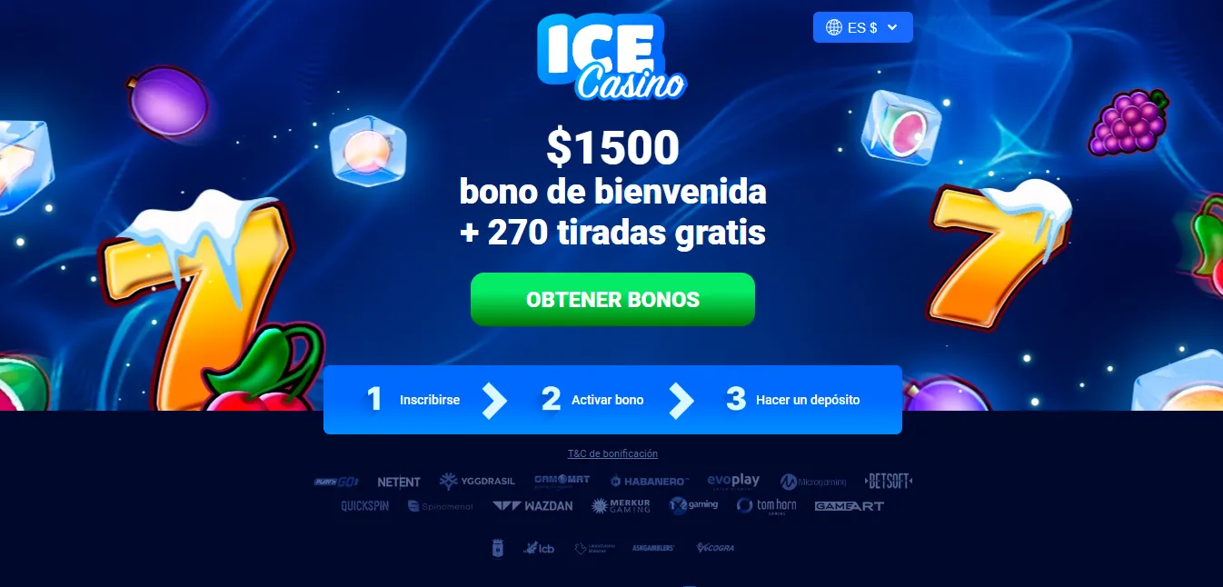 El juego 88 Fortunes Ice Casino online