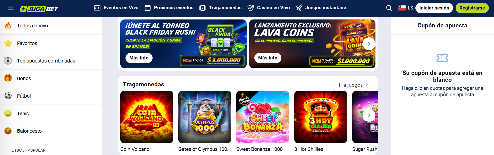 Principales características de la app Jugabet Jugabet app
